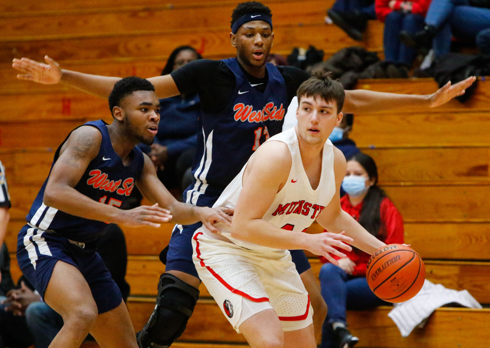 Gallery: West Side at Munster boys basketball